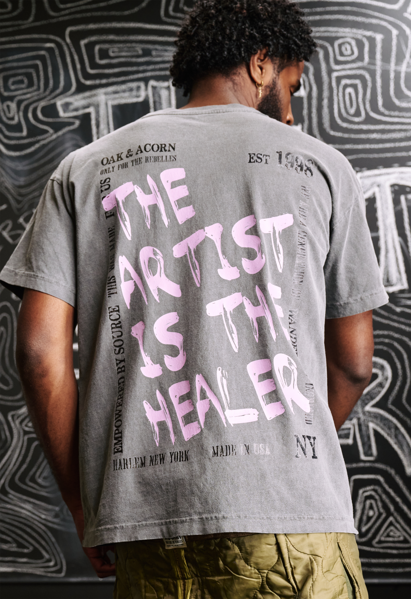 'The Artist is the Healer' Oversized Tee
