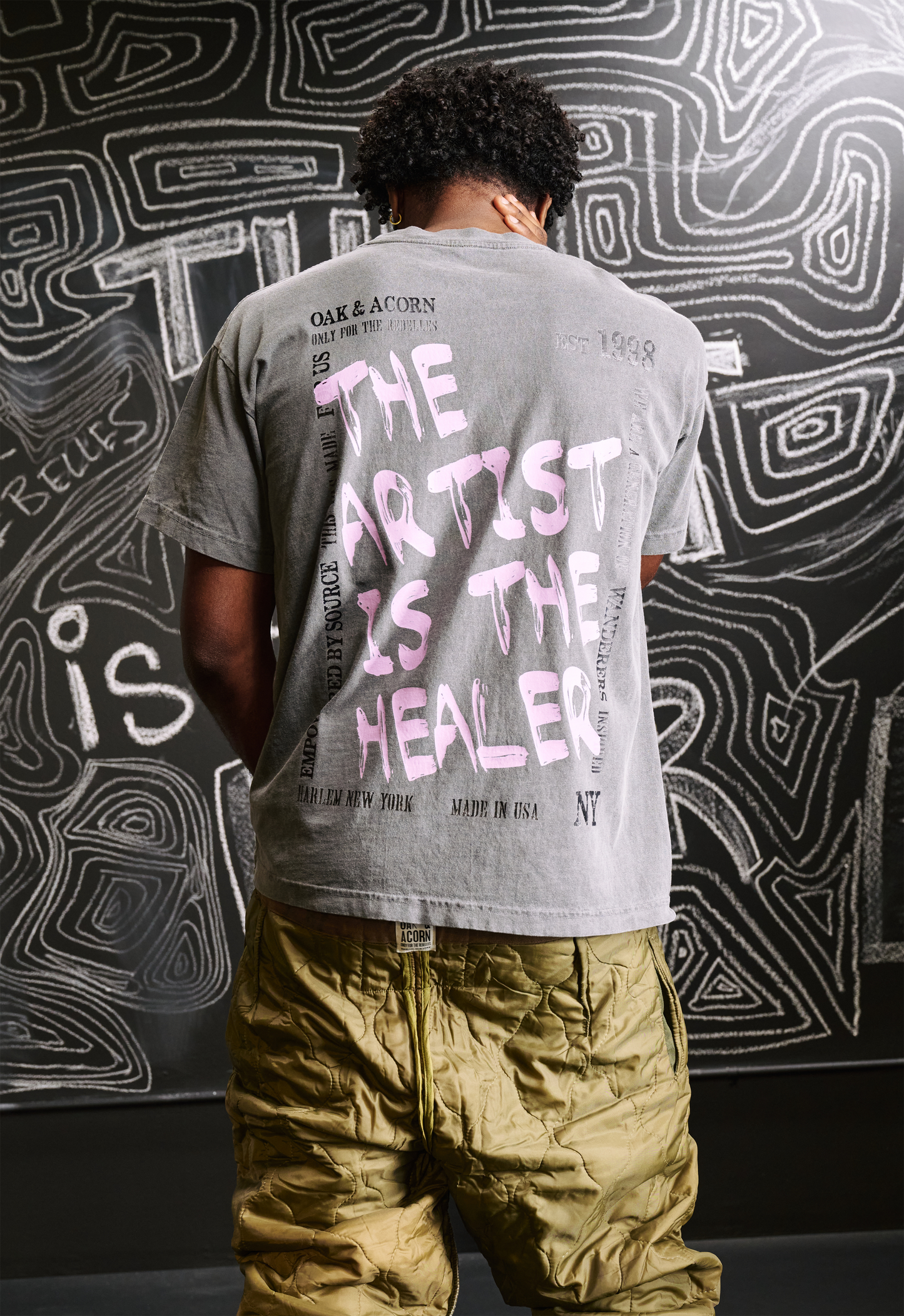 'The Artist is the Healer' Oversized Tee