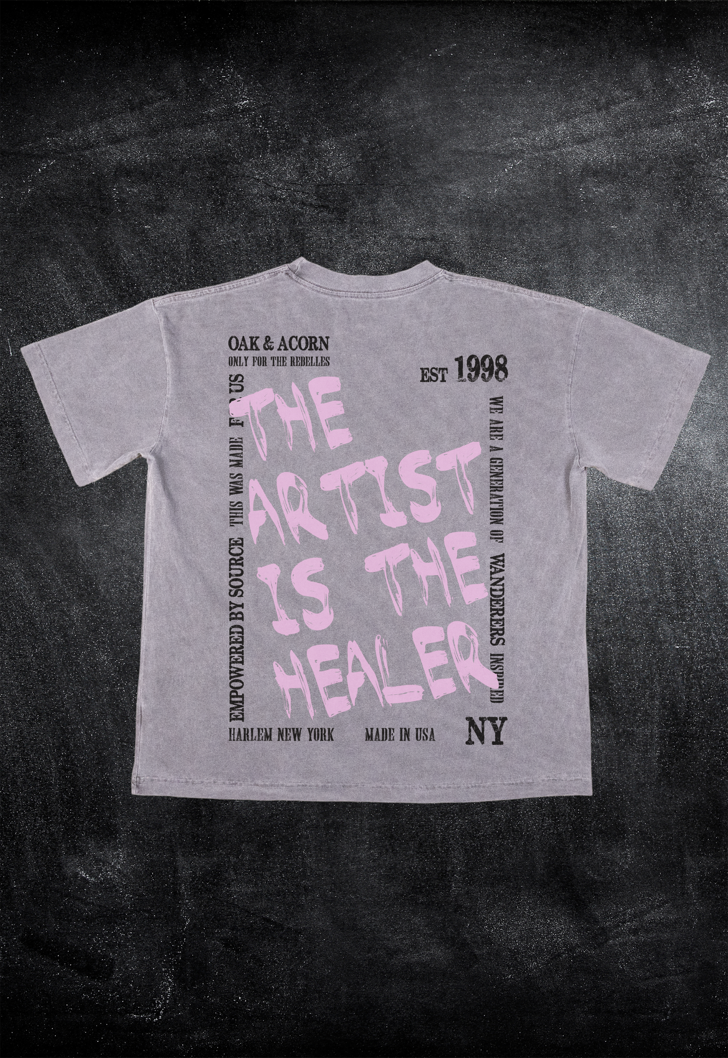 'The Artist is the Healer' Oversized Tee