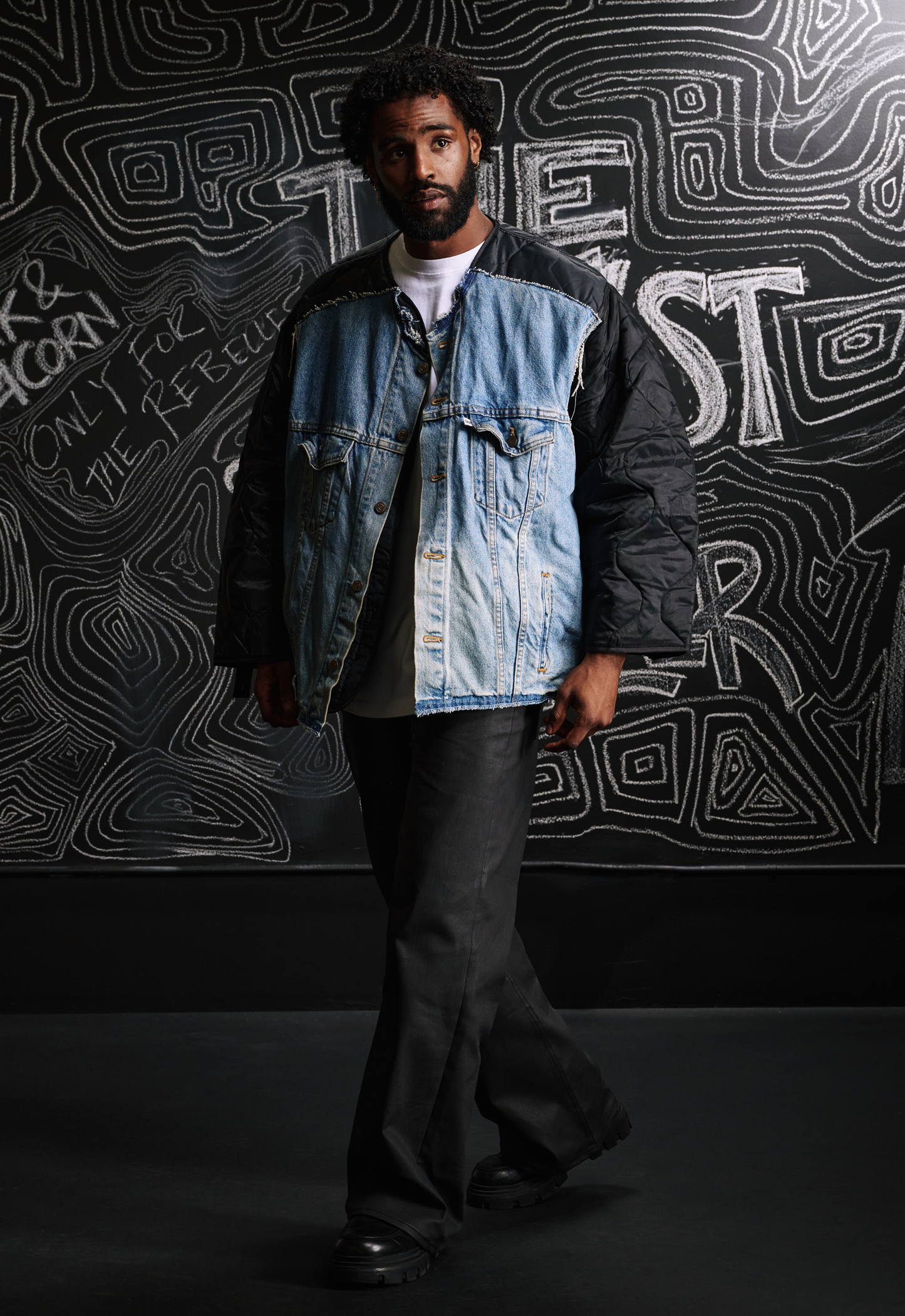 Reborn Quilted Bomber