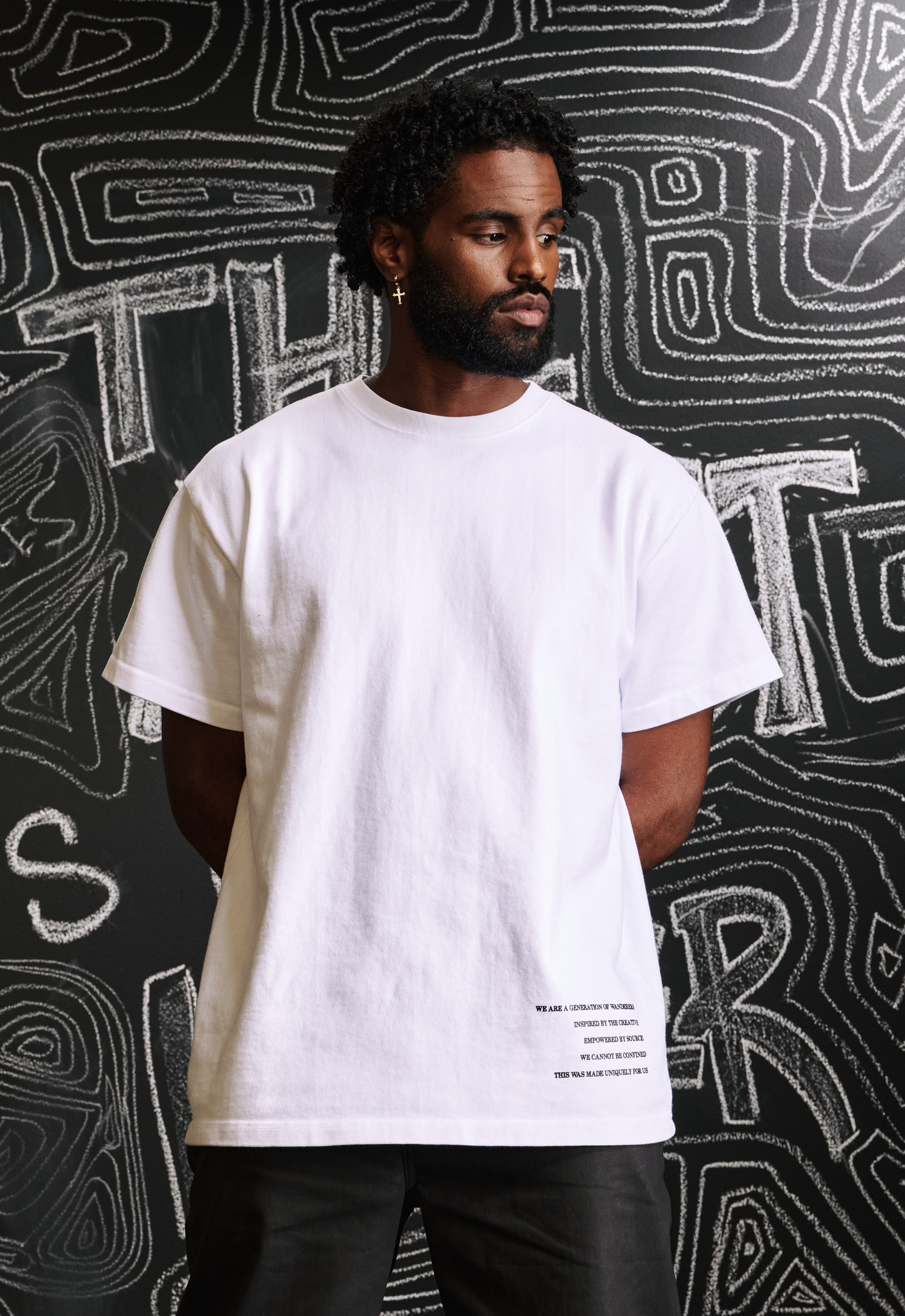 'The Artist Statement' Heavy Weight Tee