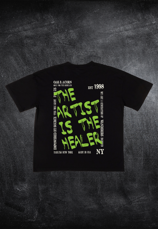 'The Artist is the Healer' Oversized Tee