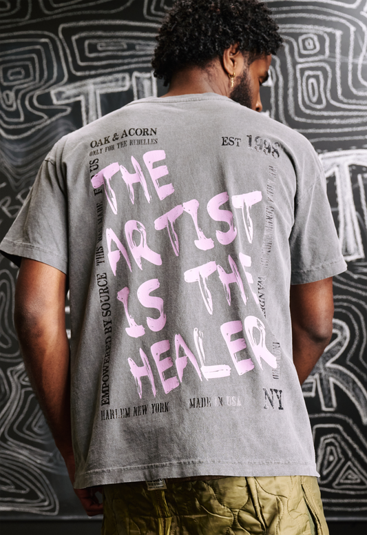'The Artist is the Healer' Oversized Tee