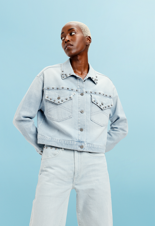 Studded Trucker Jacket