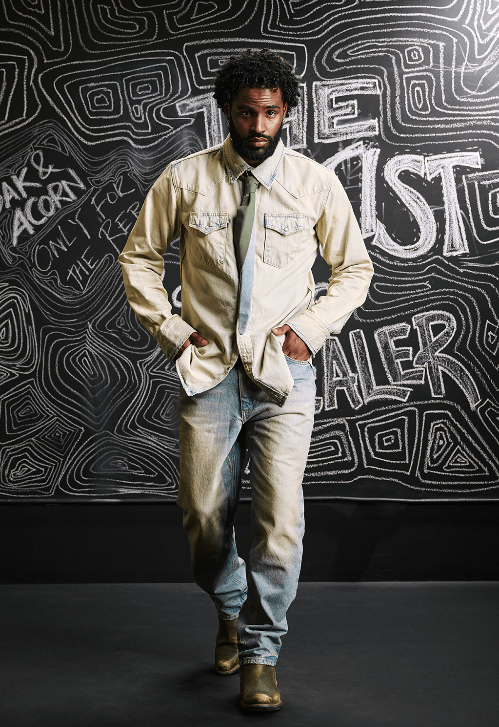 Desert Work Shirt - Oak & Acorn ~ Only for the Rebelles