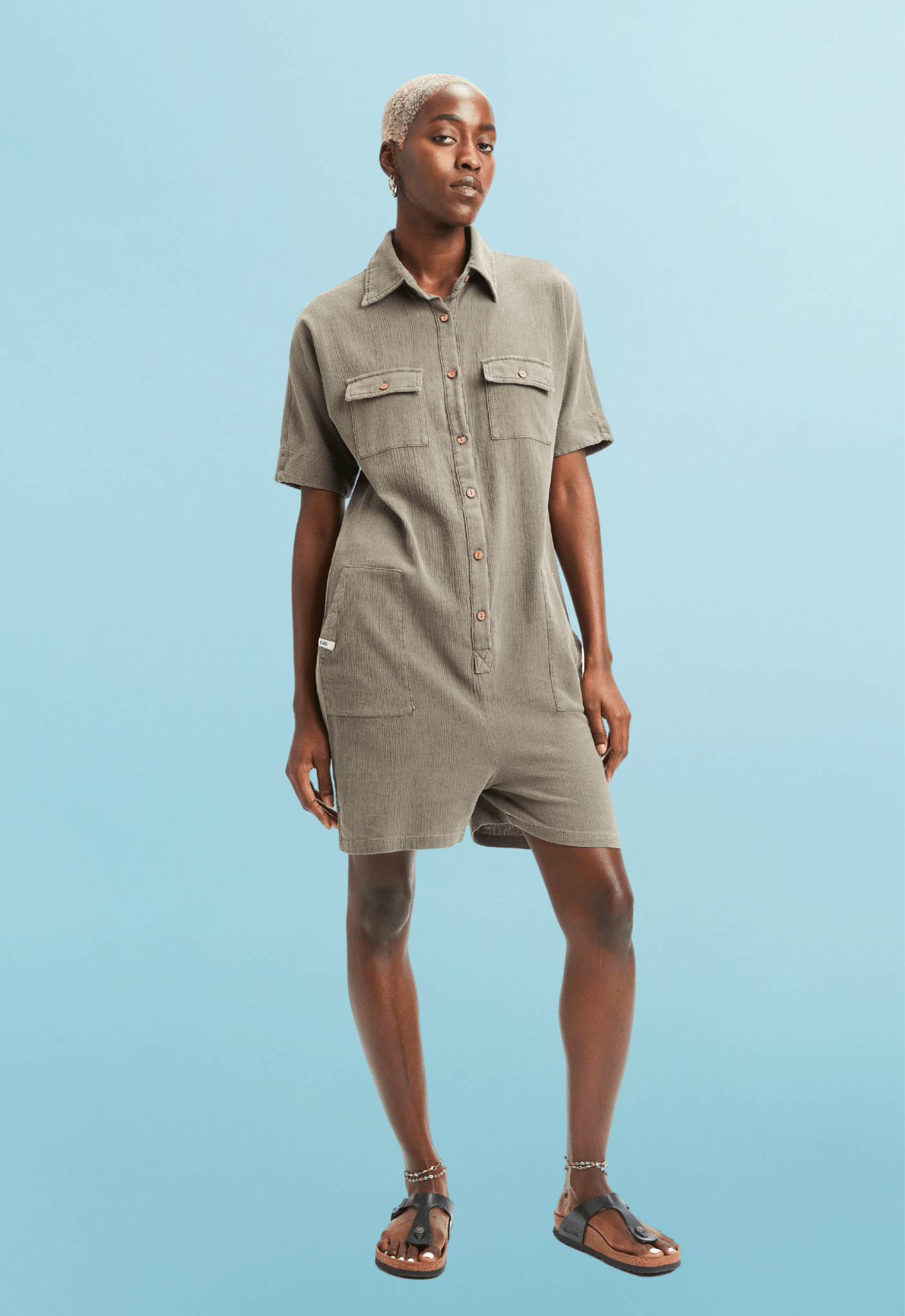 Prayer Romper - Oak & Acorn ~ Only for the Rebelles